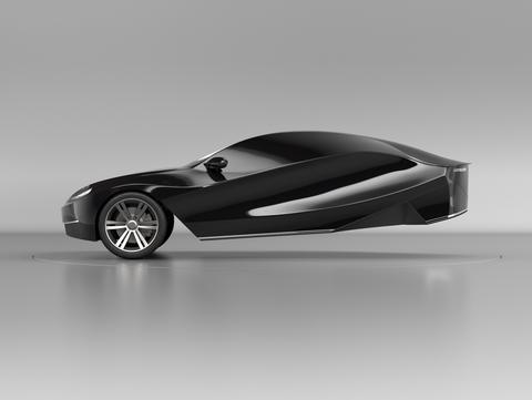 BASF trend color ReifeidBlack on virtual car shape AUVOT Mea BASF trend color ReifeidBlack on virtual car shape AUVOT Mea