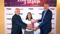 Together with Renault Group and Dürr, BASF Coatings was awarded the “Trophée de l’Industrie s’engage 2025” for its innovative application process.
From left to right: Eric POUSSIN, Commercial Director at Dürr Systems France, Sonia ACHARD, General Manager Production Engineering Paint & Process Plastic at Renault Group and Jerome DUPRE, Key Account Manager Renault Group & Sustainability Officer at BASF Coatings
Photo: BASF Together with Renault Group and Dürr, BASF Coatings was awarded the “Trophée de l’Industrie s’engage 2025” for its innovative application process.
From left to right: Eric POUSSIN, Commercial Director at Dürr Systems France, Sonia ACHARD, General Manager Production Engineering Paint & Process Plastic at Renault Group and Jerome DUPRE, Key Account Manager Renault Group & Sustainability Officer at BASF Coatings
Photo: BASF