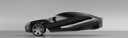 BASF trend color ReifeidBlack on virtual car shape AUVOT Mea